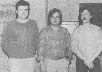 Roland del Rio, Robert Neumann und Norbert Neumann 1987