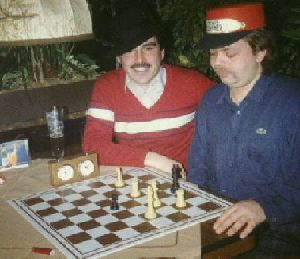 Gnther und Robert - 2 Schachfreunde