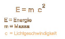 Die Formel E M = C quadrat