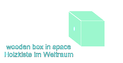 Box in space