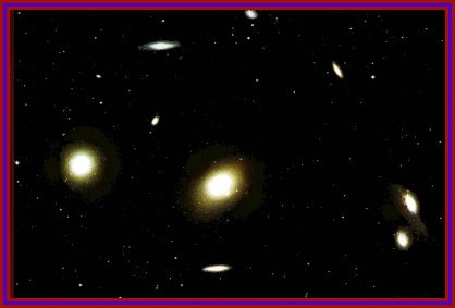 Virgohaufen mit 1000 Galaxien